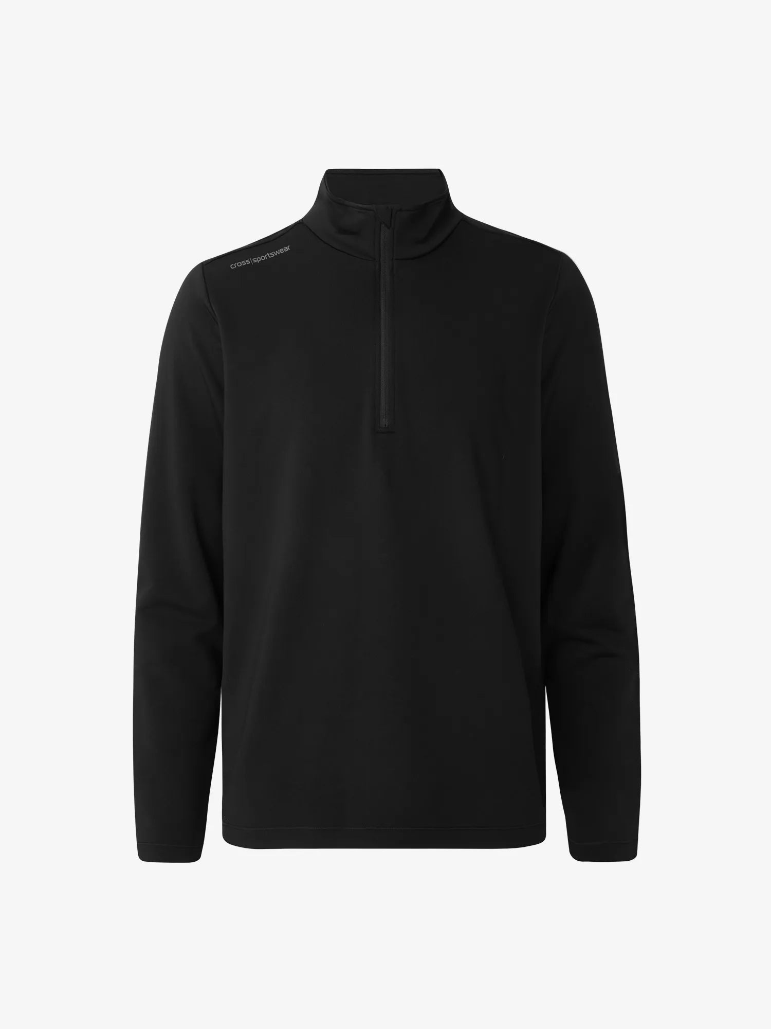 1978441_M_ATHLETIC_HALF_ZIP_SH_SILK_900_Black_BLANK_2