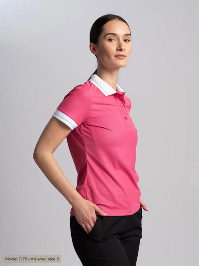 AYAKA_POLOSHIRT_Cross_sportswear_pink_side