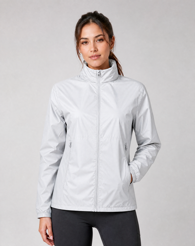 W KIAWAH WINDBREAKER PALE GREY