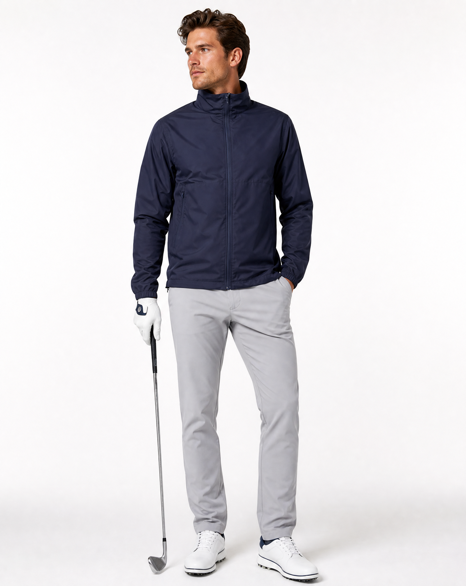 M KIAWAH WINDBREAKER NAVY 2