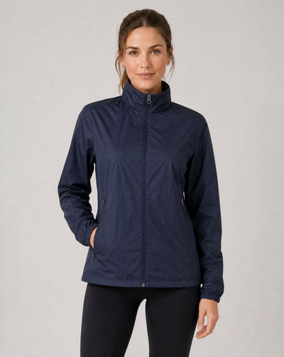 W KIAWAH WINDBREAKER BLACK NAVY