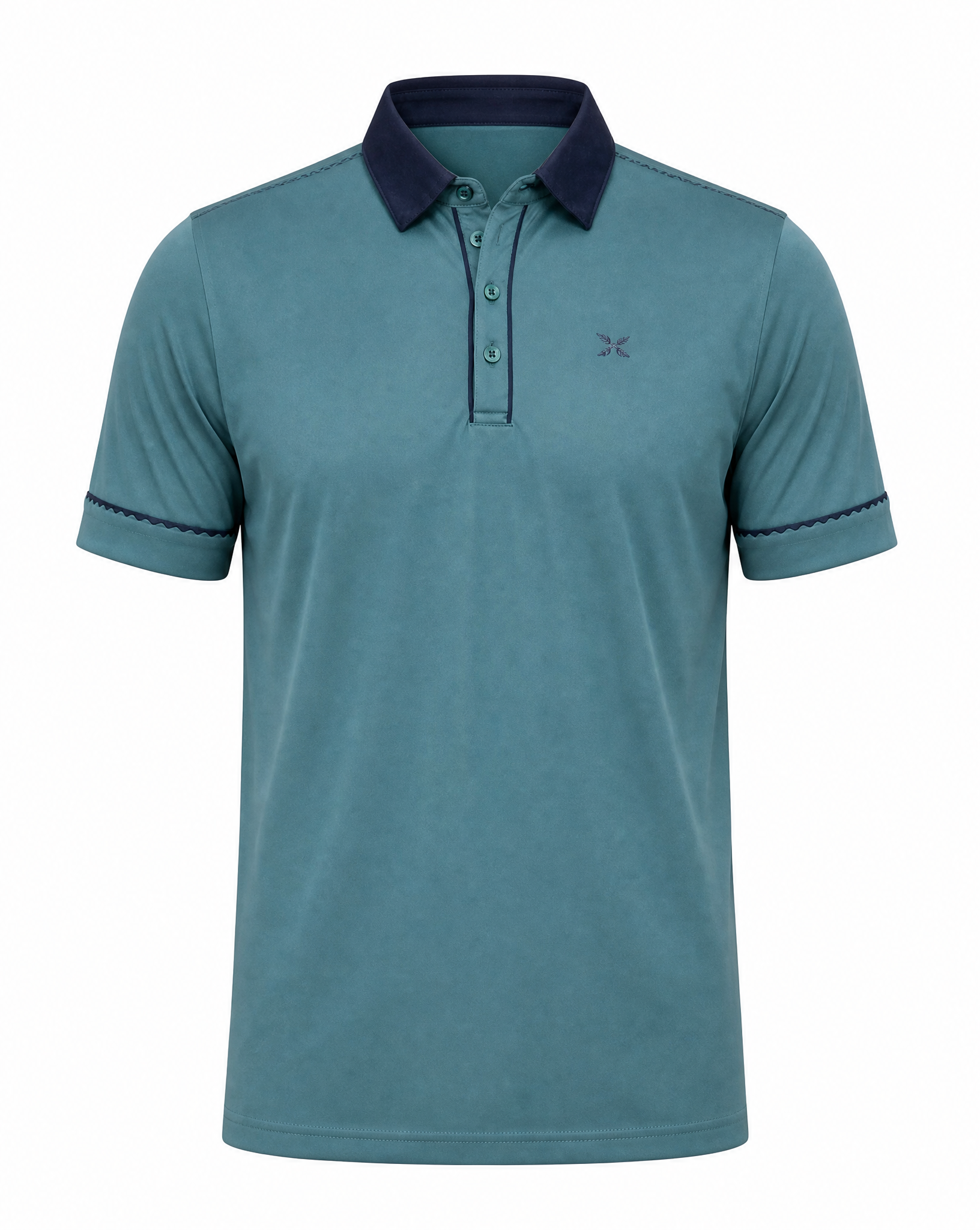 M TROY POLOSHIRT ANTIQUE GREEN