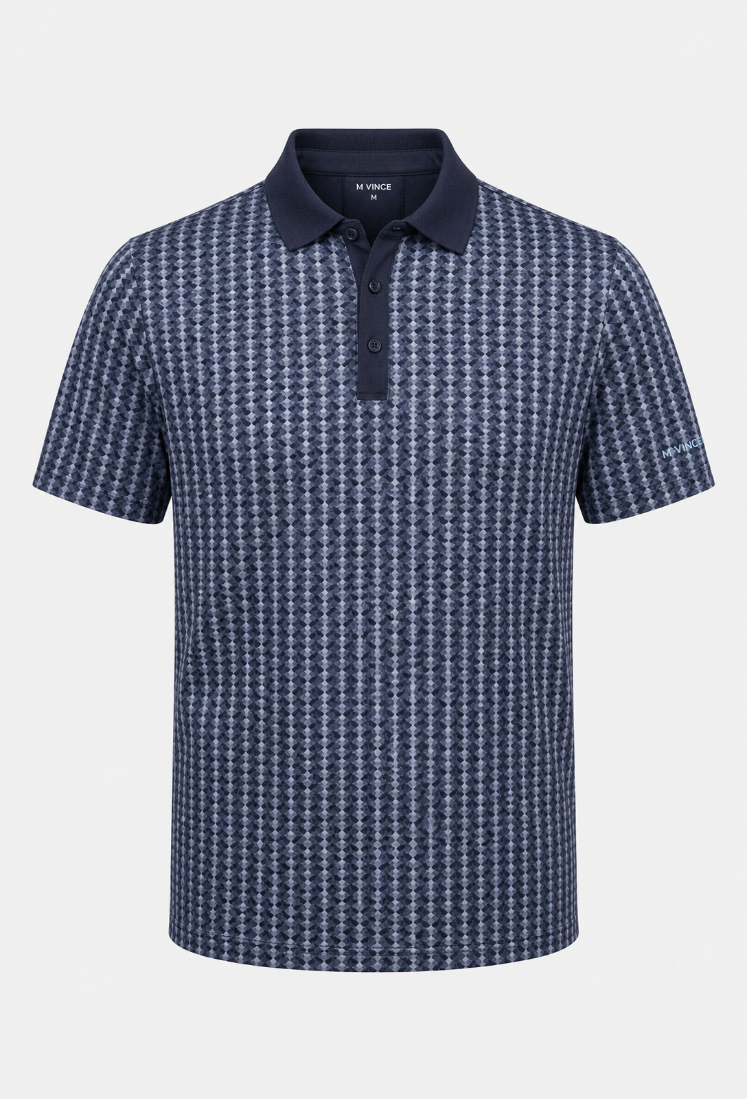 M VINCE POLOSHIRT NAVY