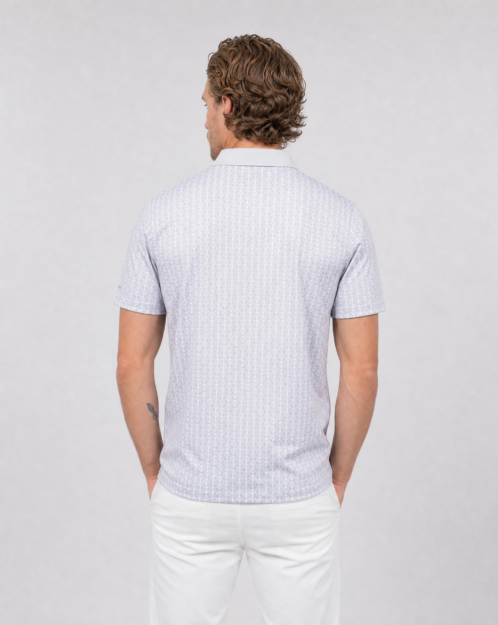 M VINCE POLOSHIRT MIRAGE GRAY