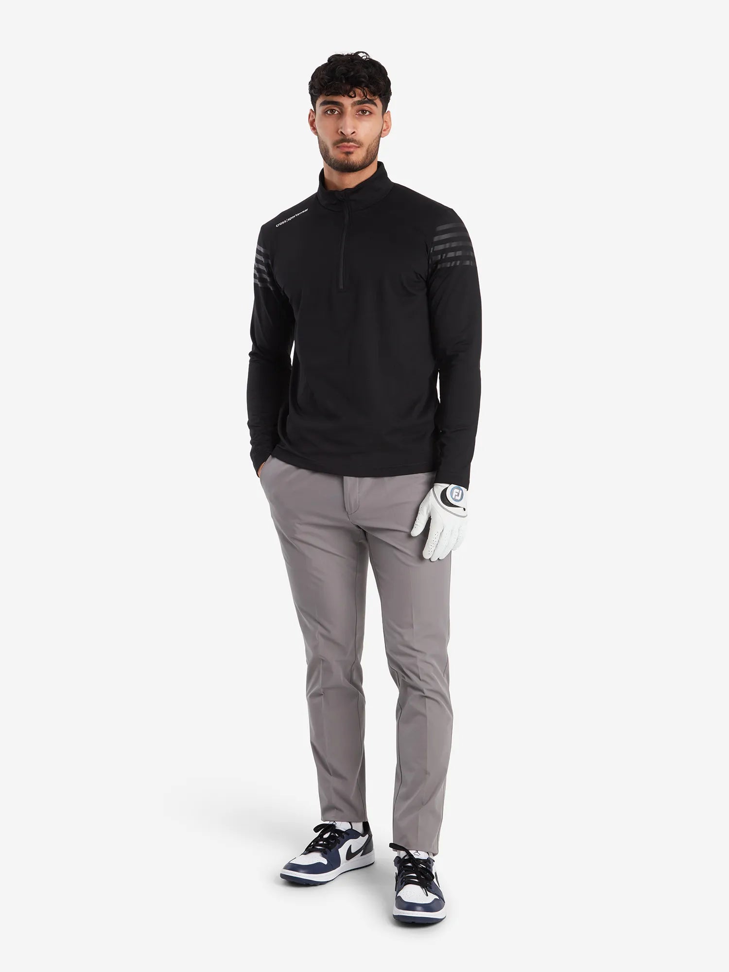 LM10-M_Byron_Tech_Steel_Grey-M_Sporty_Half_Zip_Black-659