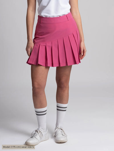 SOLID_PLEAT_SKORT_Cross_Sportswear_pink_front