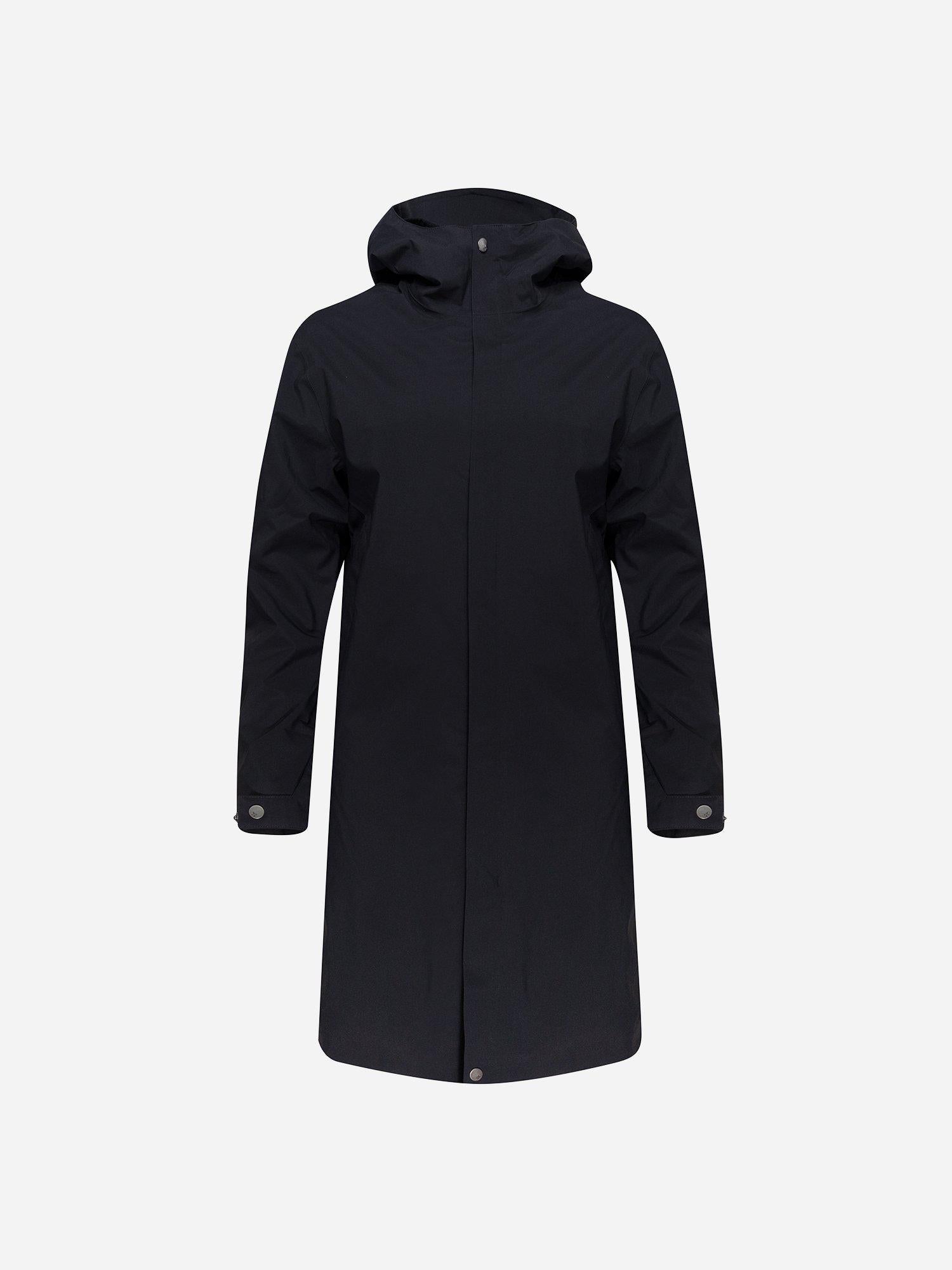 W WEATHER COAT Black Cross Sportswear Intl