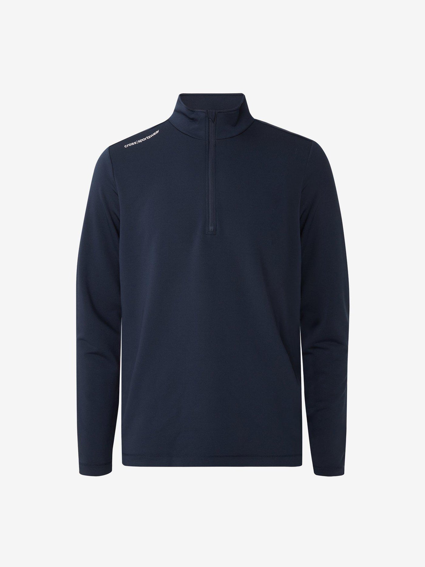 M ATHLETIC HALF ZIP - Navy – Cross Sportswear Intl