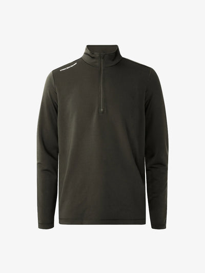 1978441_M_ATHLETIC_HALF_ZIP_SH_SILK_693_DARK_BLANK_PINE