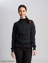 GILLIAN_CREW_NECK_Cross_sportswear_black_front