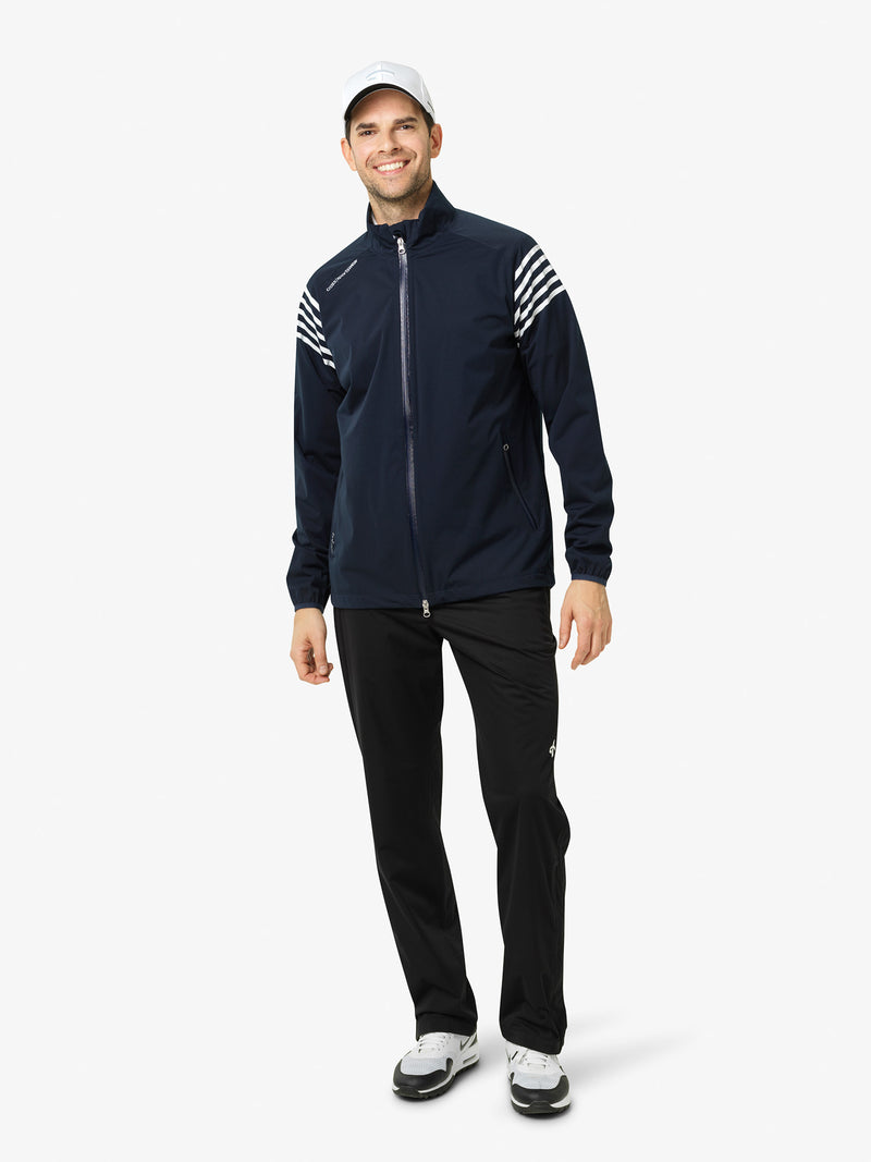 M Hurricane Rain Jacket+Pants Navy Bundle