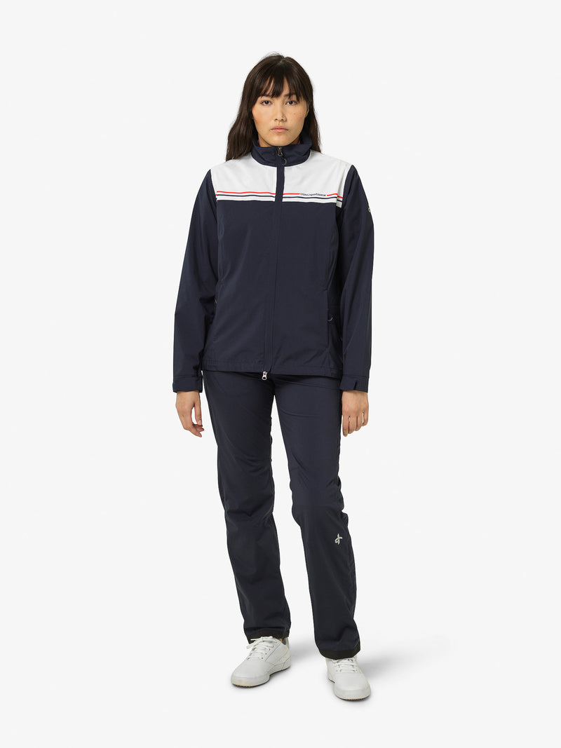 W Cloud Rain Jacket+Pants Navy Bundle