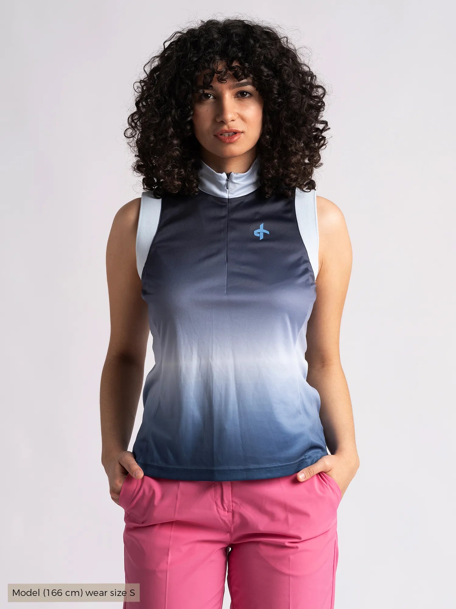 ALBANE_POLOSHIRT_Cross_sportswear_navy_front