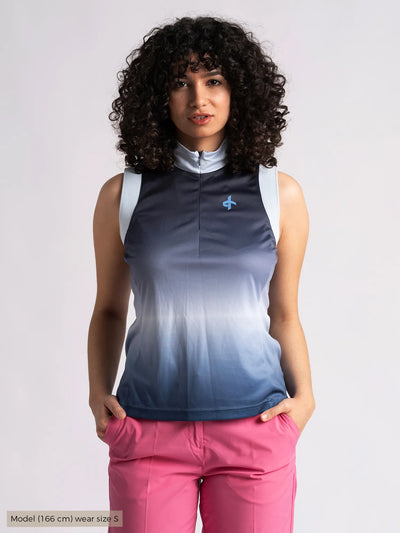 ALBANE_POLOSHIRT_Cross_sportswear_navy_front