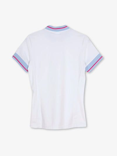 ANGELA_POLOSHIRT_Cross_sportswear_White_back