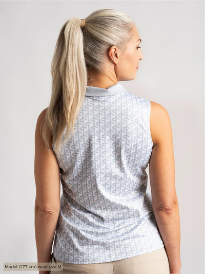 AZAHARA_POLOSHIRT_Cross_sportswear_back_White