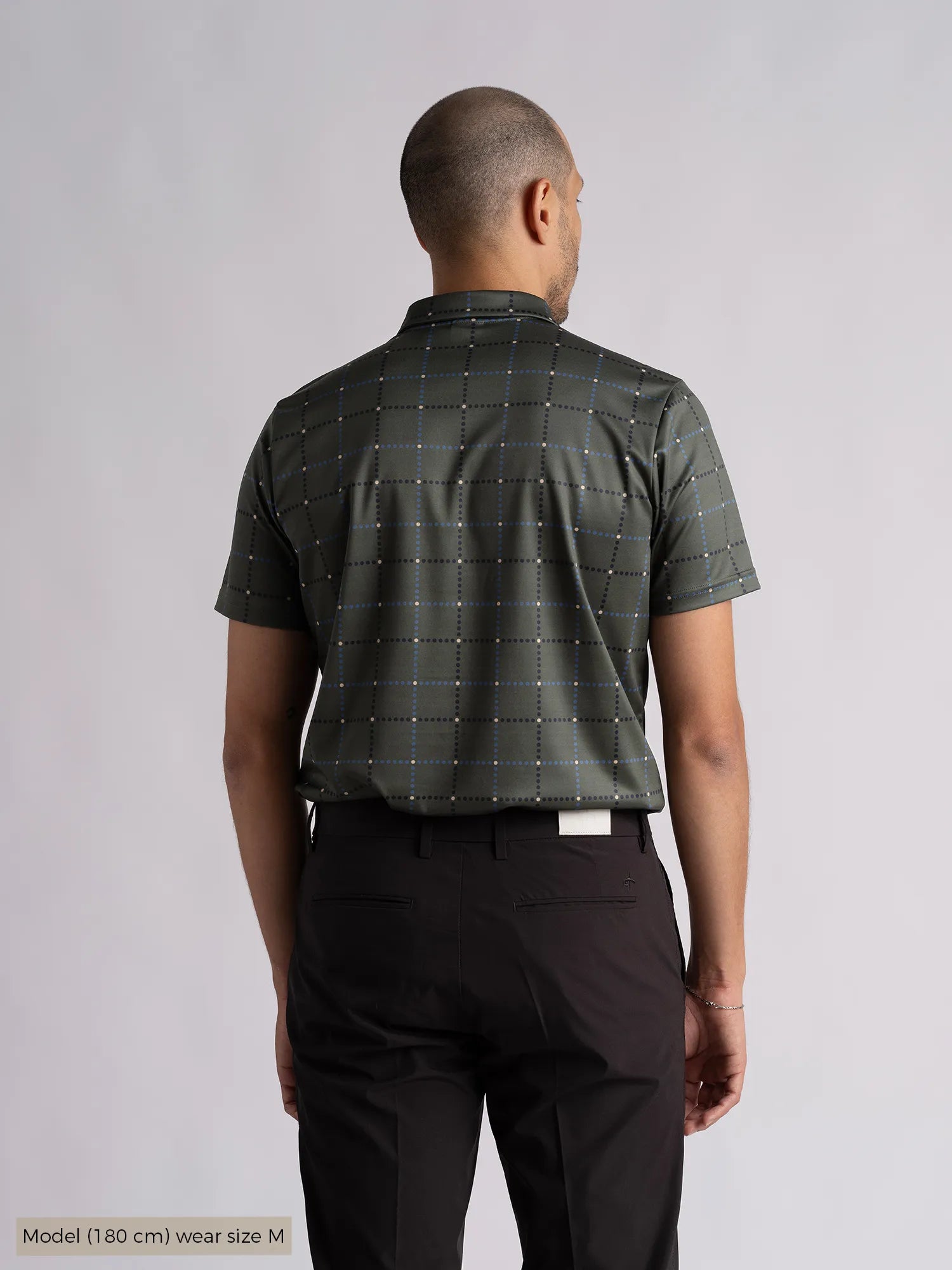 BEAU_POLOSHIRT_Cross_sportswear_green_back