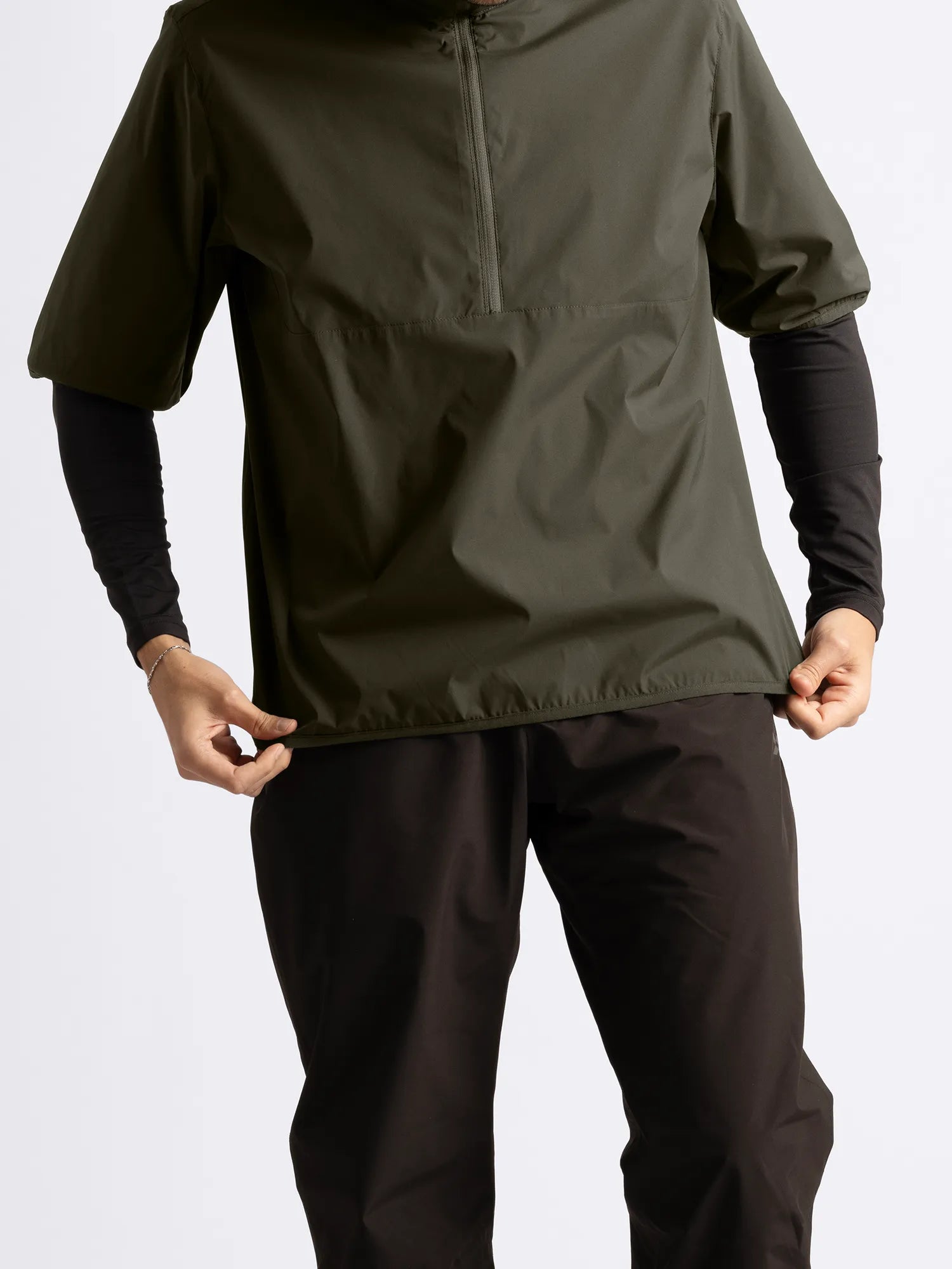 Cross_Sportswear_M_PINE_WINDBREAKER_11124318-693_Dark_Pine_close