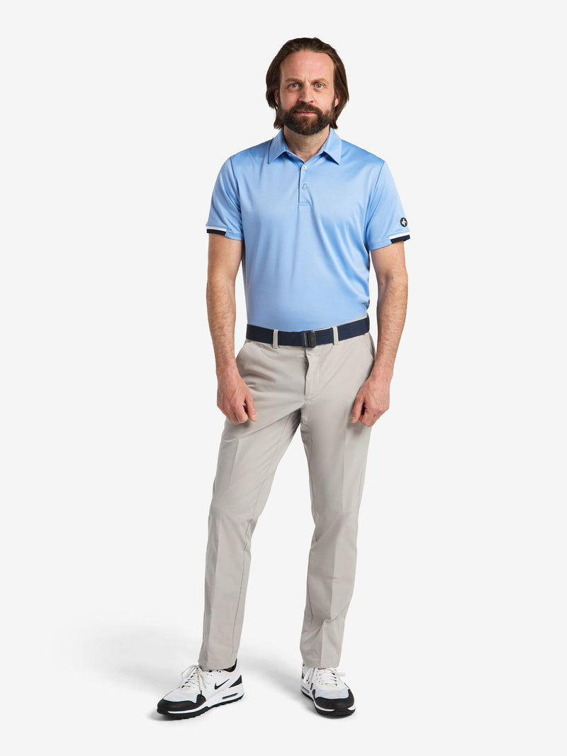 M BRASSIE POLO - Bel Air Blue – Cross Sportswear Intl