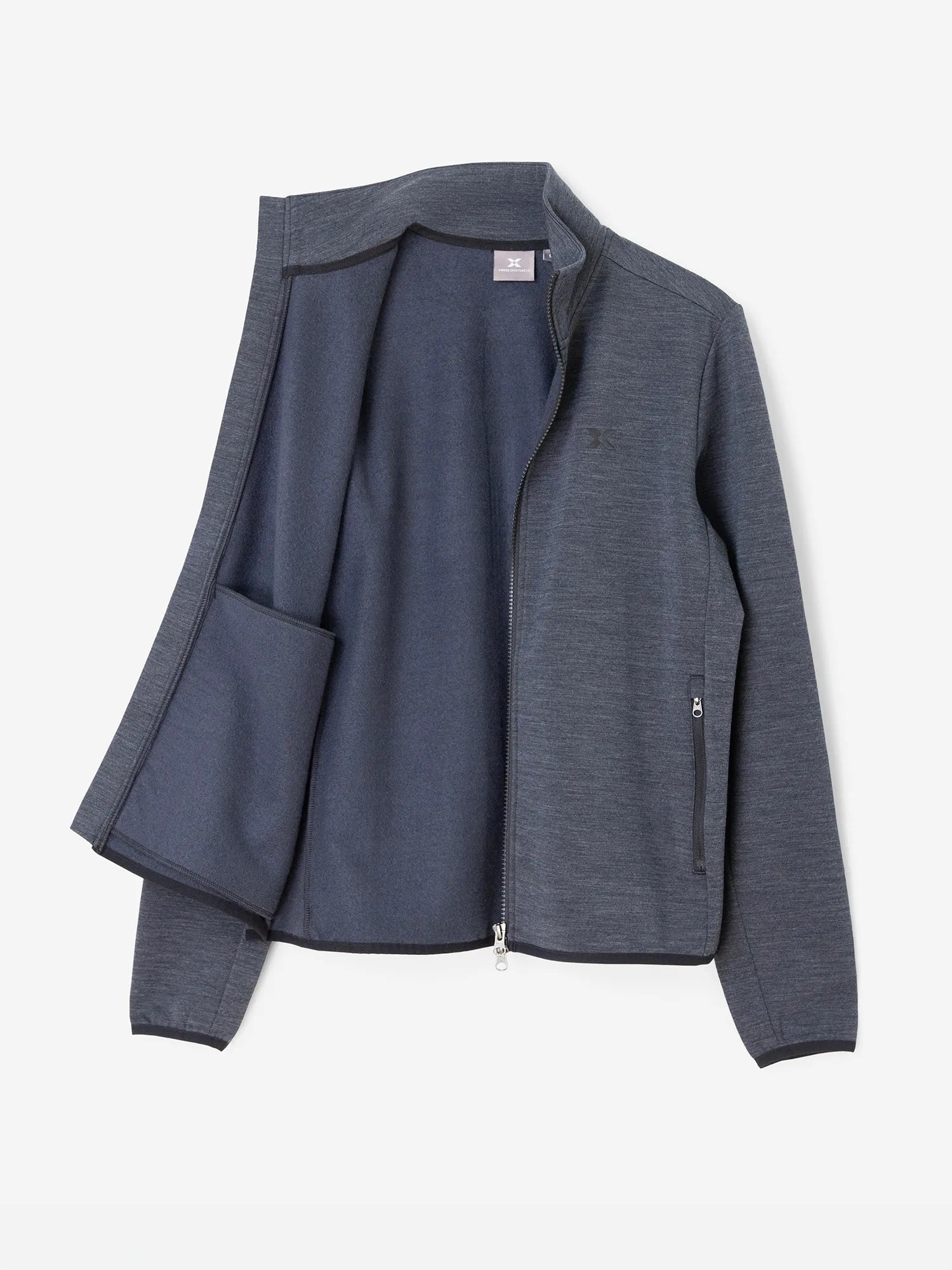 Cross_Sportswear_W_MEL_FULL_ZIP_Mid-Grey__BLANK_27607306-807_3