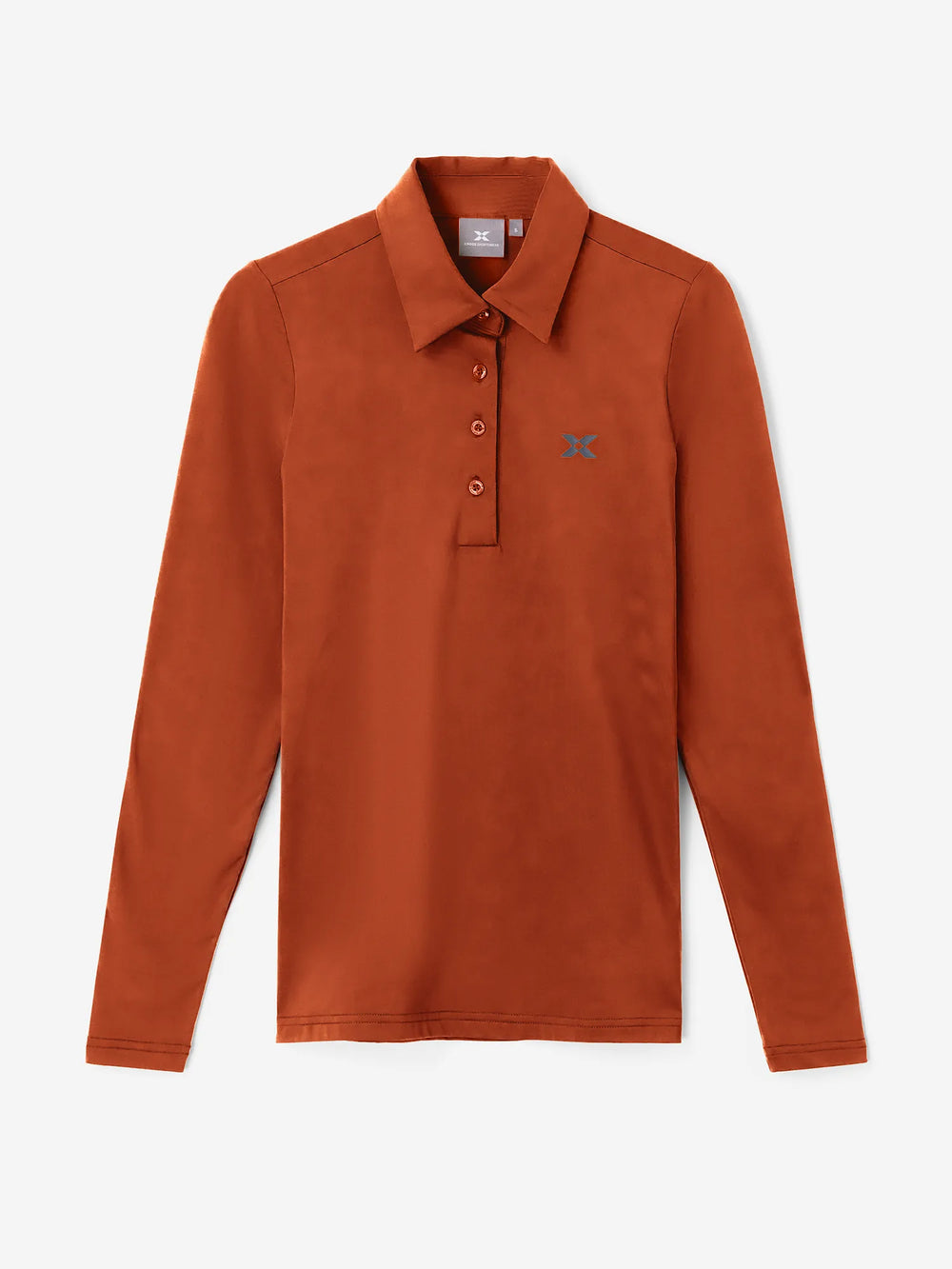 Cross_Sportswear_W_NIKKI_POLOSHIRT_Medal-Bronze__BLANK_23135309-250_Burnt-Henna_1