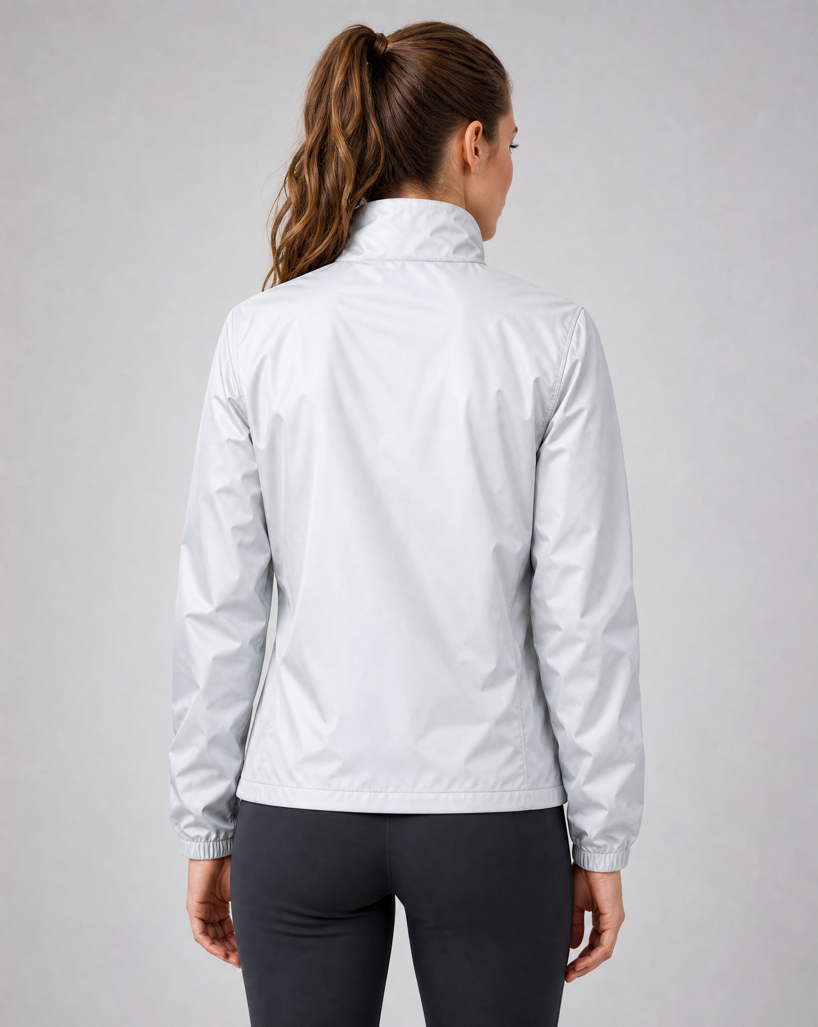W KIAWAH WINDBREAKER PALE GREY