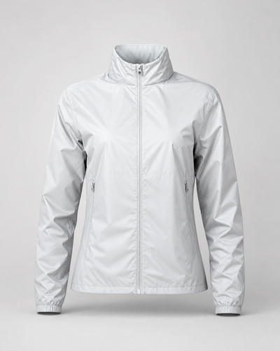 W KIAWAH WINDBREAKER PALE GREY