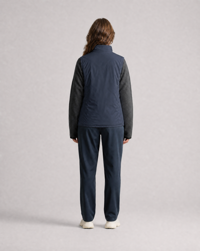W MERION WIND VEST NAVY