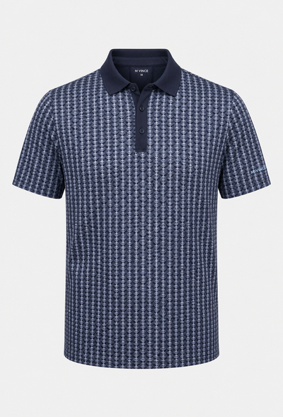 M VINCE POLOSHIRT NAVY