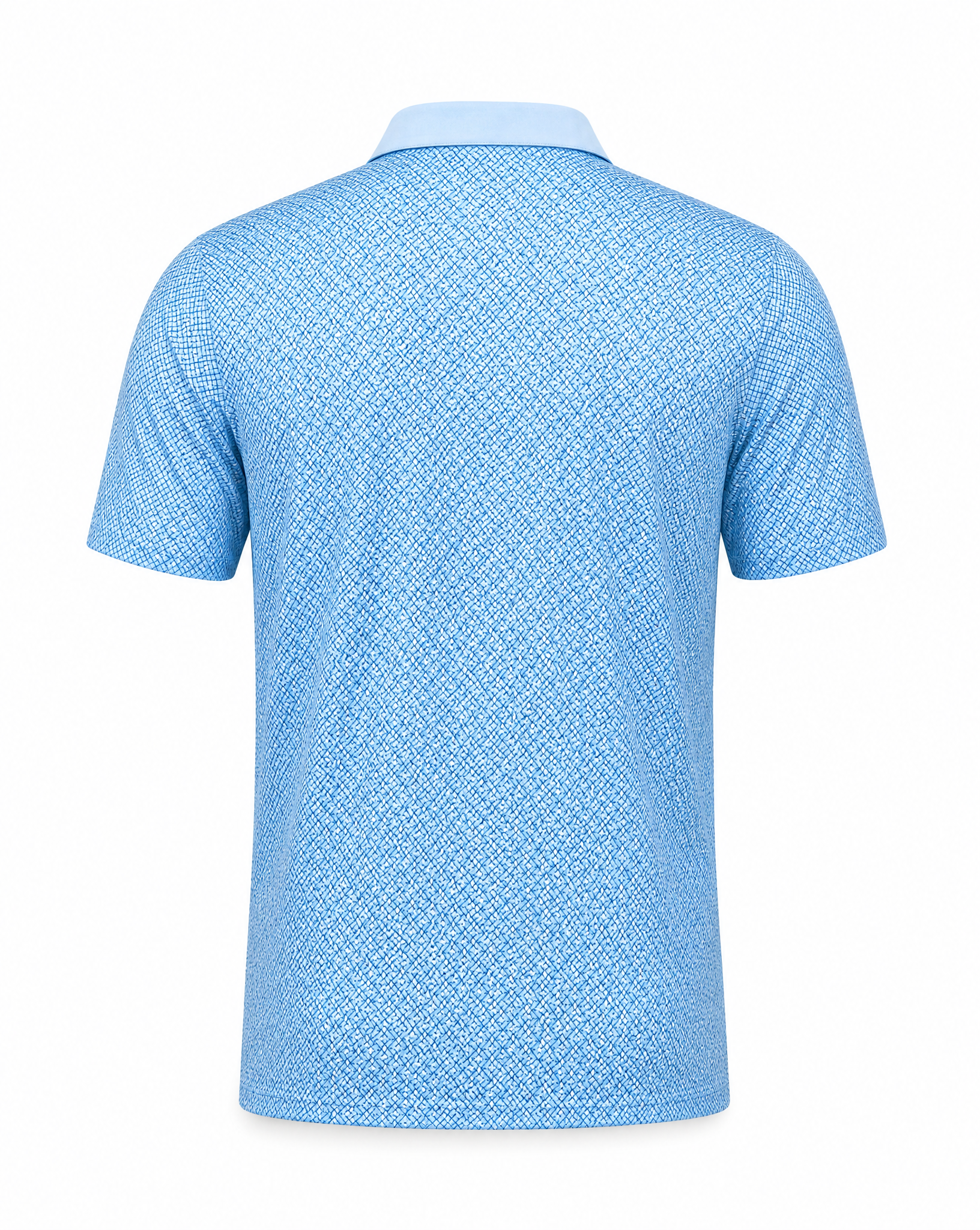 M VINCE POLOSHIRT CHAMBRAY BLUE