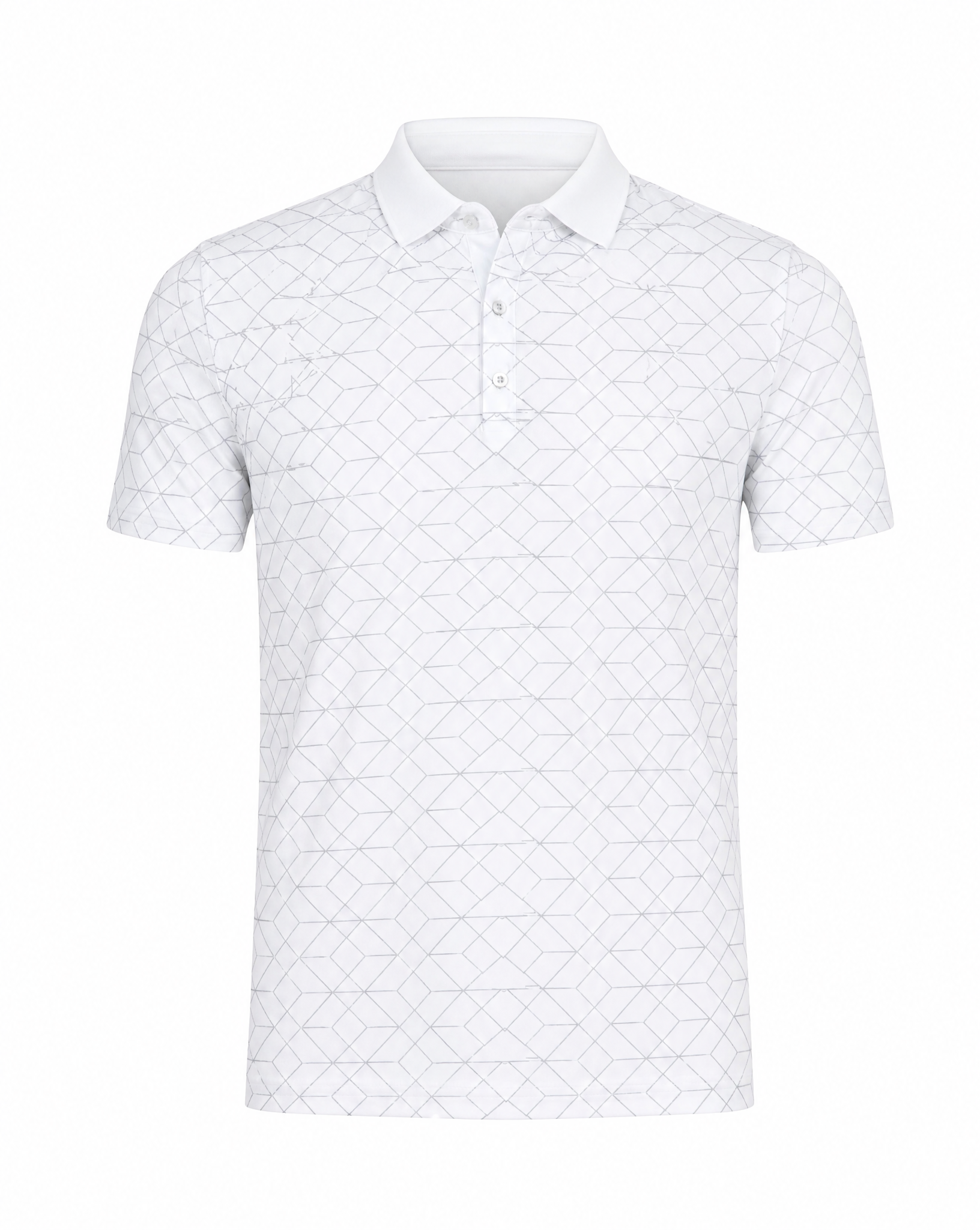 M ALVIN POLOSHIRT WHITE