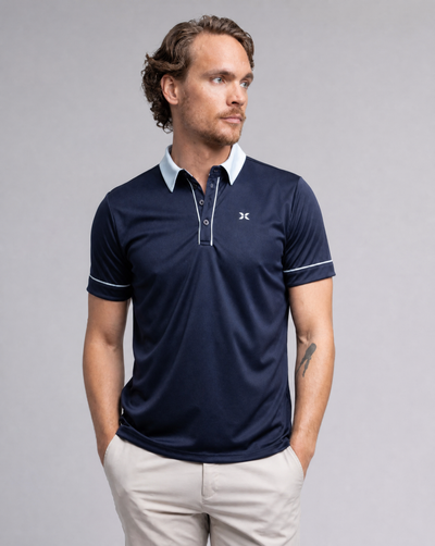 M TROY POLOSHIRT NAVY