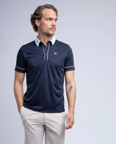 M TROY POLOSHIRT NAVY