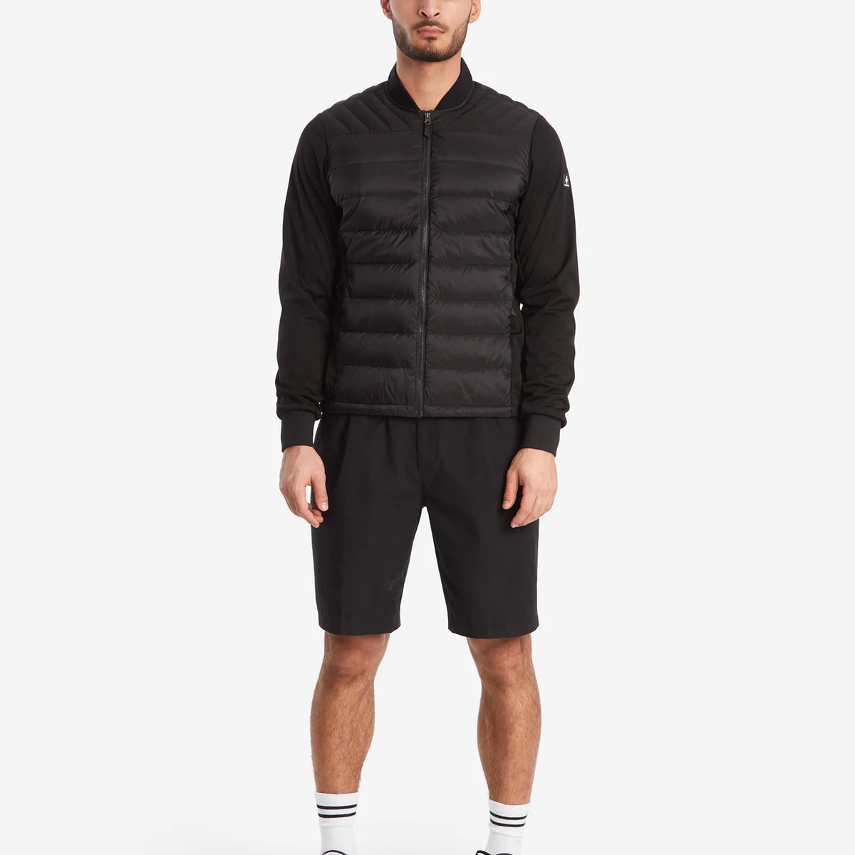 M HYBRID JACKET - Black