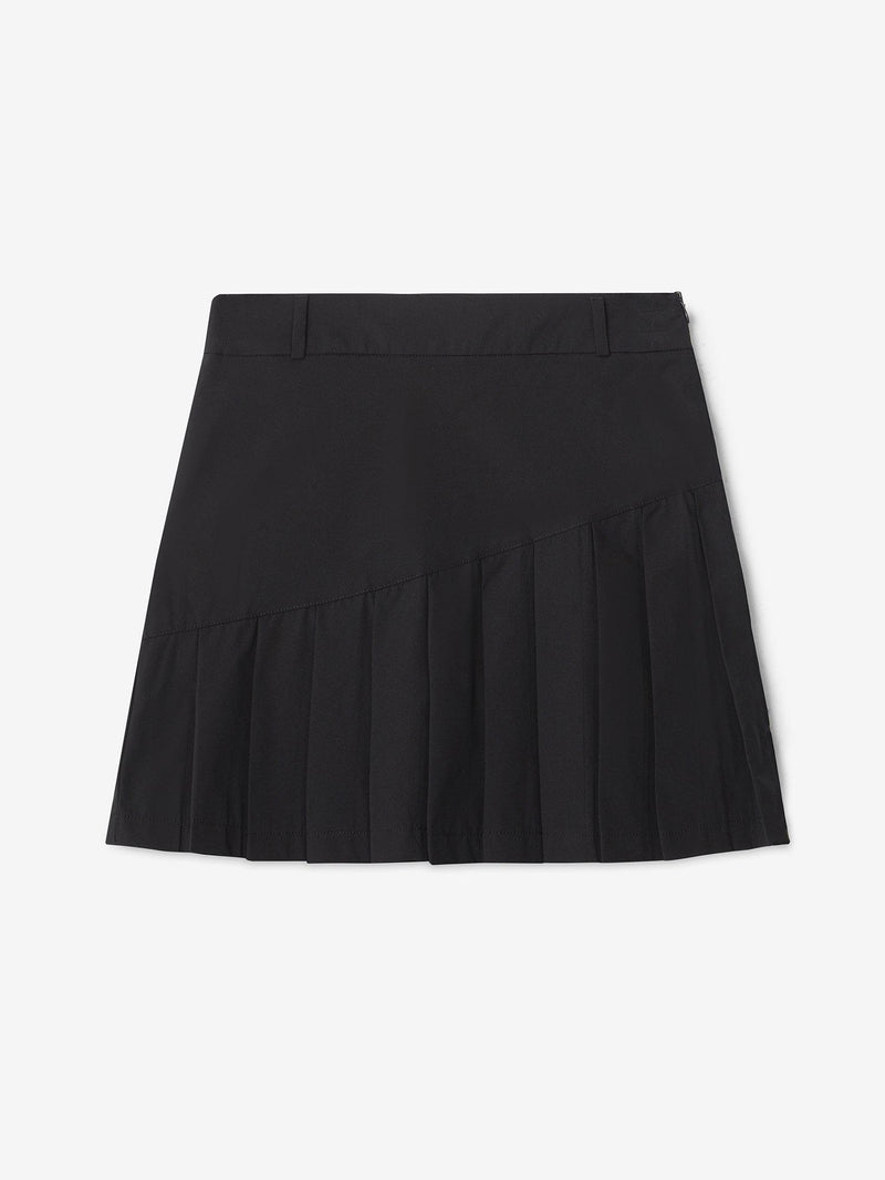 W_Solid_Pleat-Skort_black_back_CROSS-SPORTWEAR