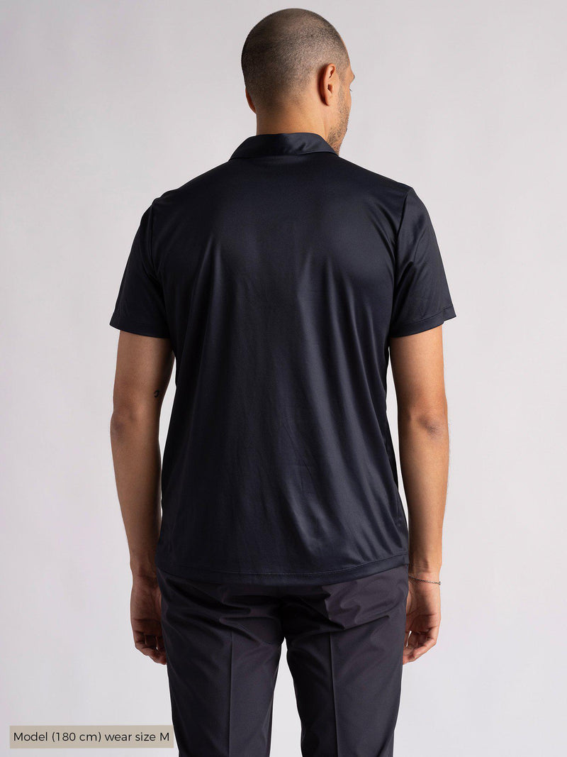 BILLY_POLOSHIRT_Cross_sportswear_Navy_back