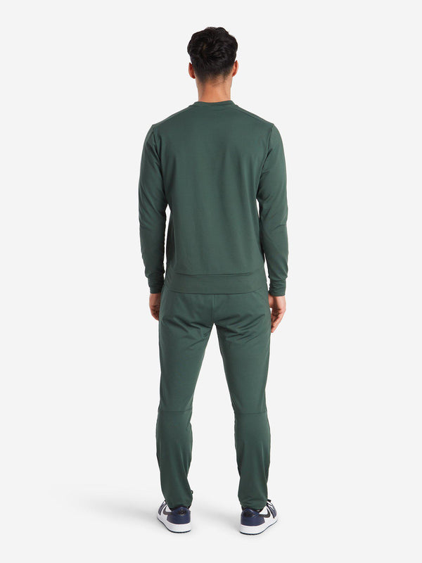 LM17-M_Active_Pants_Jungle_Green-M_Logo_Crew_Neck_Jungle_Green-348