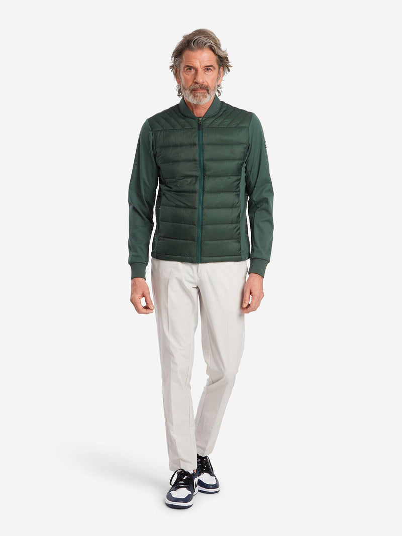 LM38-M_Byron_Lux_Pebble_Grey-M_Hybrid_Jacket_Jungle_Green-1517