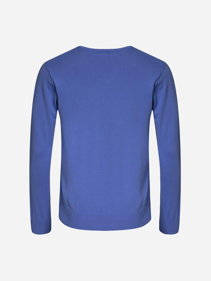M_BLANK_Classic_BLANK_V-Neck_Amparo_BLANK_Blue_Back_Cross_BLANK_Sportswear