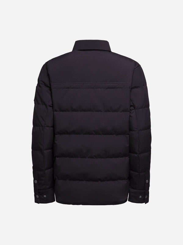M_BLANK_Down_BLANK_Shirt_Black_BLANK_Bean_Back_Cross_BLANK_Sportswea