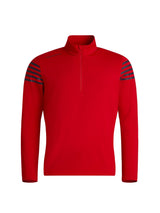 M_BLANK_Sporty_BLANK_Half_BLANK_Zip_Flame_BLANK_Scarlet_Cross_BLANK_Sportswear
