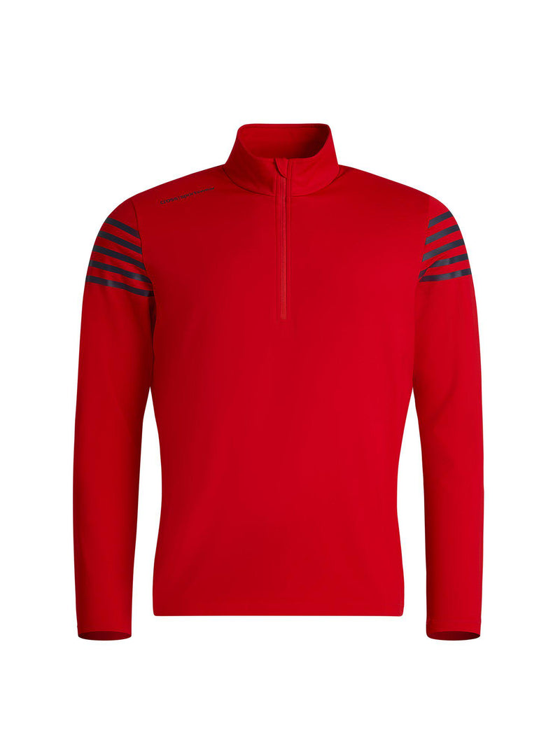 M_BLANK_Sporty_BLANK_Half_BLANK_Zip_Flame_BLANK_Scarlet_Cross_BLANK_Sportswear