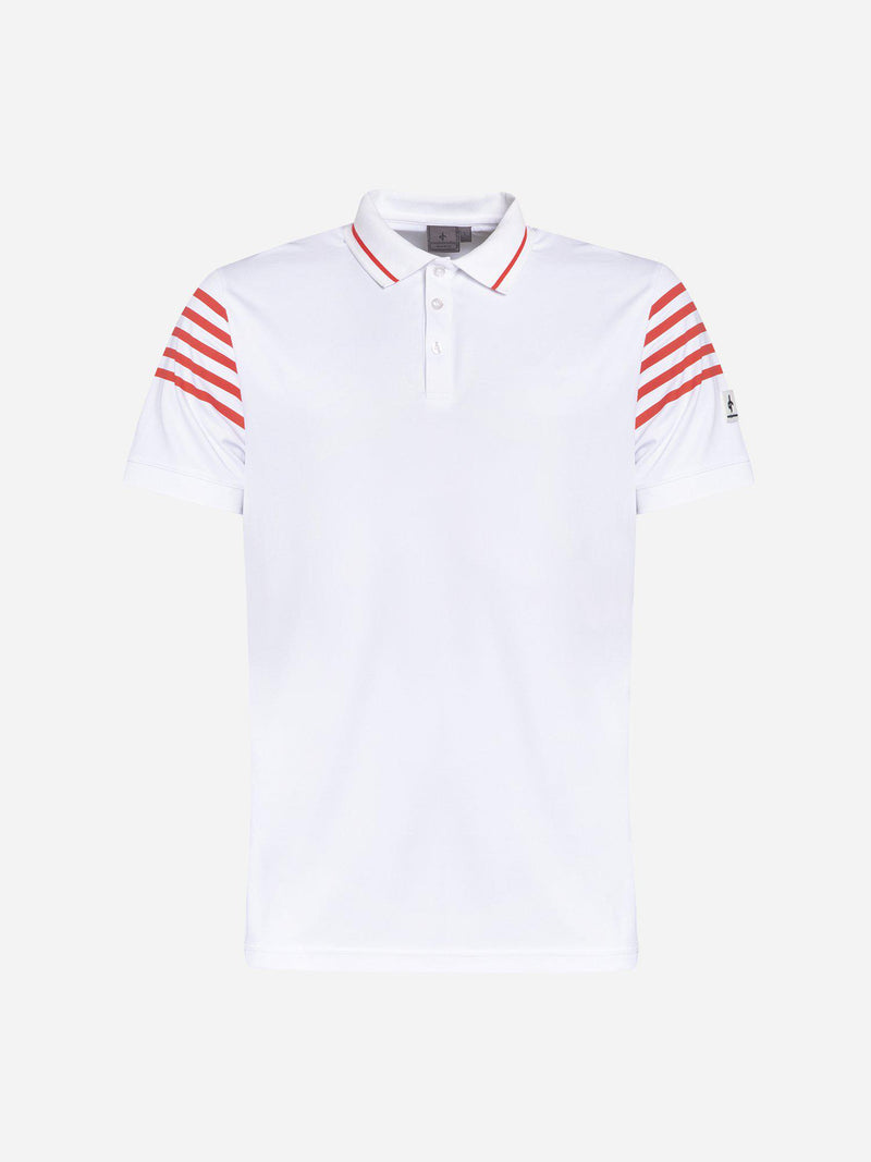 M_BLANK_Sporty_BLANK_Polo_White_Cross_BLANK_Sportswear