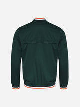 M_BLANK_Storm_BLANK_Jacket_Botanical_BLANK_Garden_Back_Cross_BLANK_Sportswear