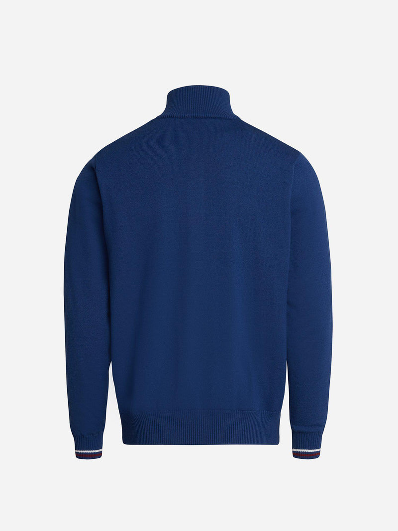 M_BLANK_Storm_BLANK_Sweater_Twilight_BLANK_Blue_Back_Cross_BLANK_Sportswear
