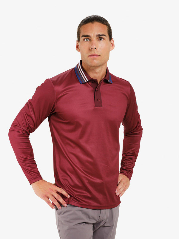 M_BLANK_Stripe_BLANK_Polo_BLANK_LS_Burgundy_1_Cross_BLANK_Sportswear