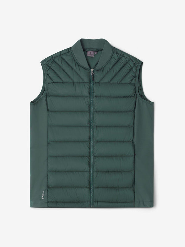 M_Hybrid_Vest_Jungle_green_CROSS-SPORTWEAR