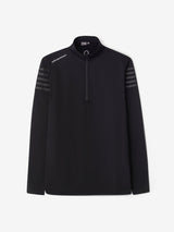 M_Sporty_Half_Zip_Black_CROSS-SPORTWEAR