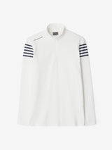 M_Sporty_Half_Zip_White_CROSS-SPORTWEAR