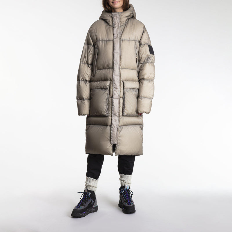 Cross sportswear so shop long padded jacket w